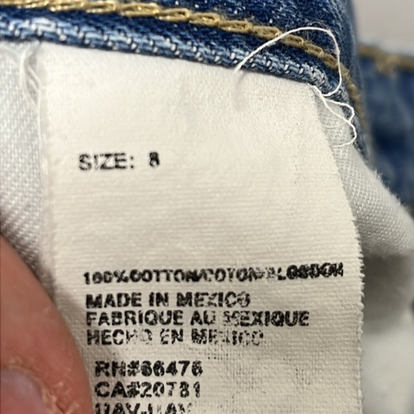 Vintage Tommy Hilfiger‎ Straight Leg Mom Jean Crop - Size 8 - Picture 5 of 8